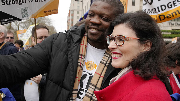 Layla Moran MP at the People's Choice March