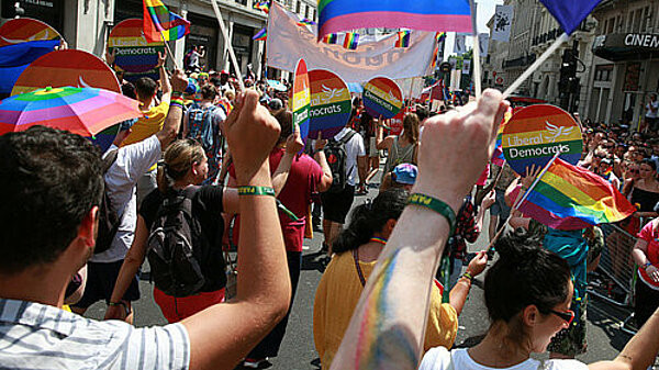 Lib Dems at Pride