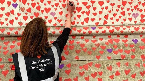 The National Covid Memorial Wall